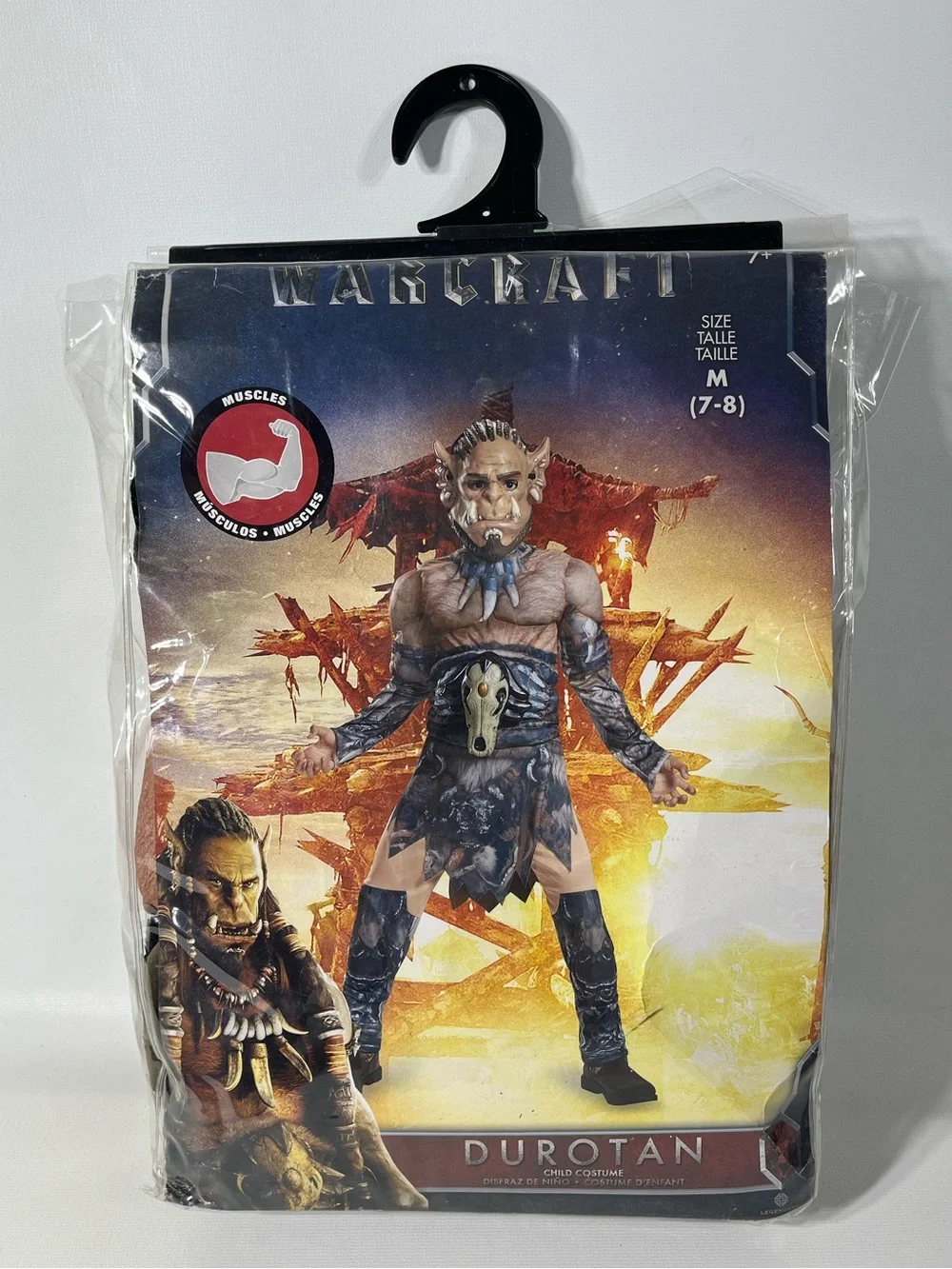 World of Warcraft Durotan Boys Halloween Costume Medium 7-8